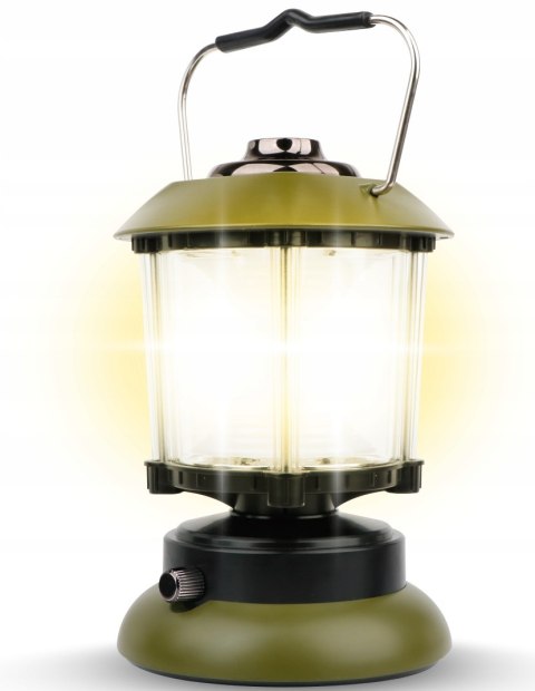 Lampa Kempingowa Turystyczna Latarnia Led Na Akumulator Mocna