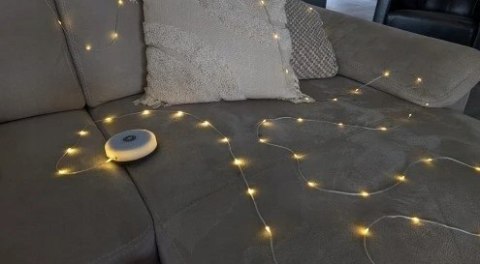 Lampa Lampka Kempingowa Sznur Led 10M Namiot Kamper Biwak Akumulatorowa