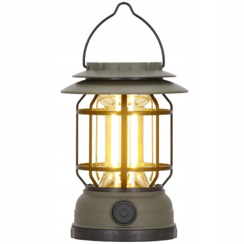 Lampa Podręczna Latarka Led Kempingowa Turystyczna Biwakowa Hak Solarna