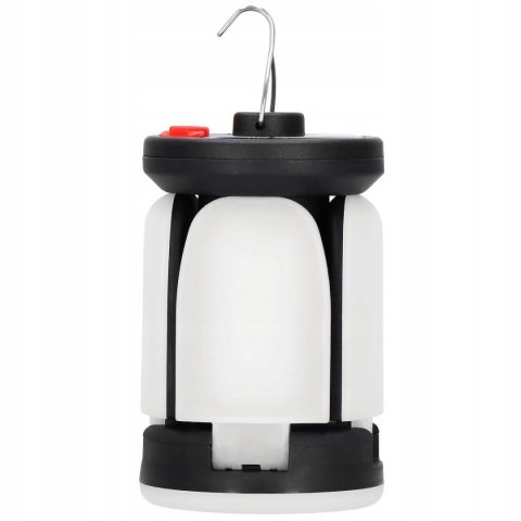 Lampa Podręczna Latarka Led Kempingowa Turystyczna Biwakowa Hak Solarna