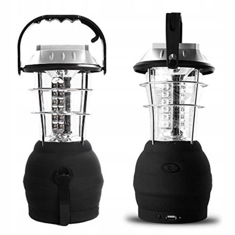 Lampa Turystyczna Akumulator Kempingowa Solar Led Akumulatorowa Lampka