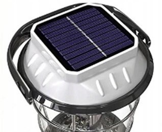 Lampa Turystyczna Akumulator Kempingowa Solar Led Akumulatorowa Lampka