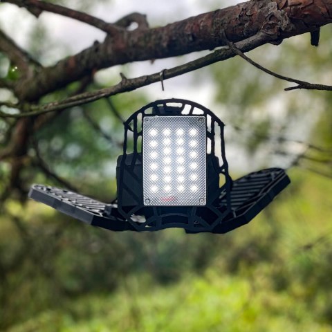 Lampa Turystyczna Solarna Led Kempingowa Biwakowa Lampka Pod Namiot Biwak