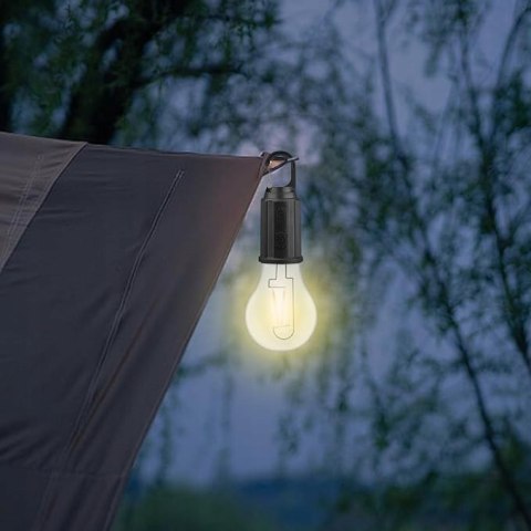 Lampa Turystyczna Żarówka Kempingowa Led Ściemniana + Kabel Na Wycieczkę