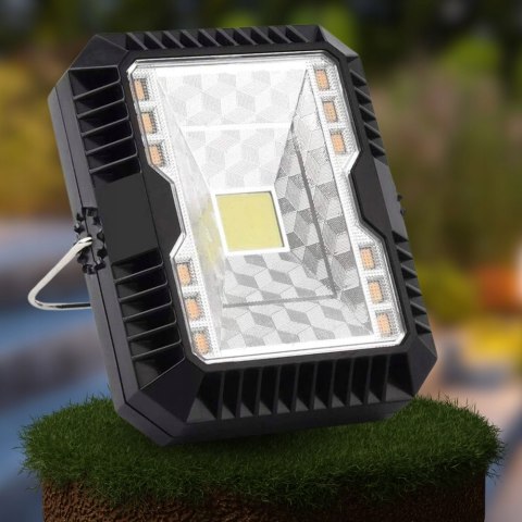 Lampa Wisząca Led Solarna Akumulatorowa Turystyczna Ciepła Zimna Camping