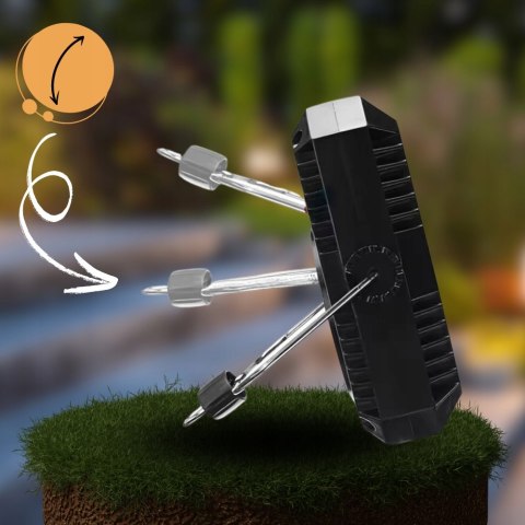 Lampa Wisząca Led Solarna Akumulatorowa Turystyczna Ciepła Zimna Camping