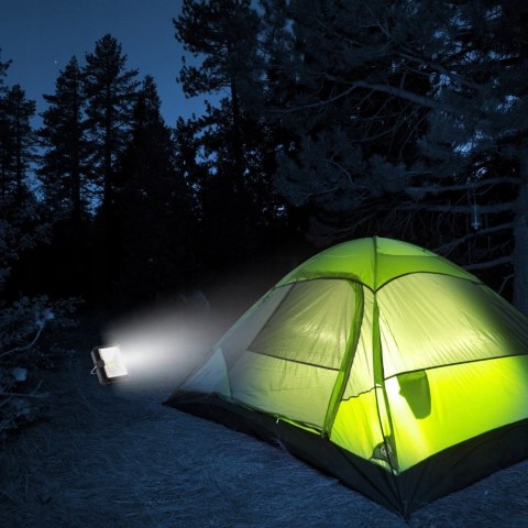 Lampa Wisząca Led Solarna Akumulatorowa Turystyczna Ciepła Zimna Camping