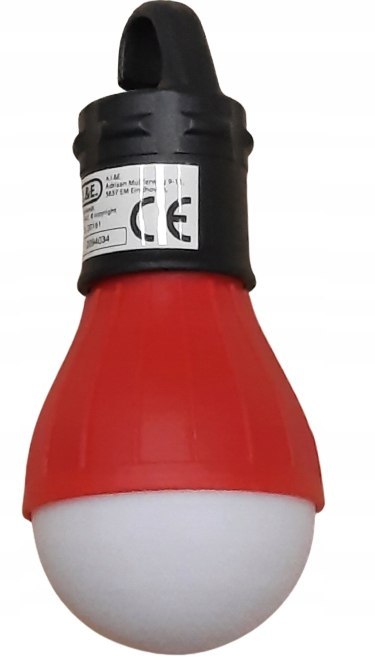 Lampka Kemping Led Turystyczna Oświetlenie Namiotowa Z Hakiem