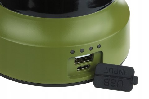 Lampka Turystyczna Retro Kempingowa Led Powerbank Mocna Złota