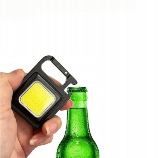 Mocna Lampa Halogen Akumulatorowa 6W1 Cob 500Lm - Otwieracz,!