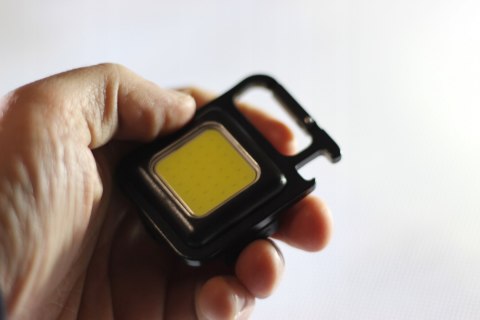 Mocna Lampa Halogen Akumulatorowa 6W1 Cob 500Lm - Otwieracz,!