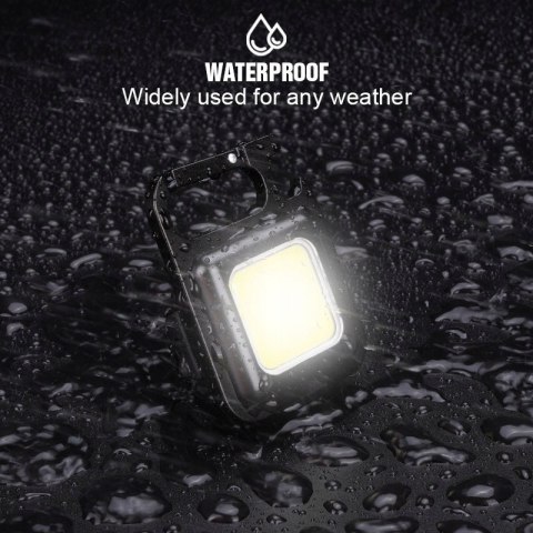 Mocna Lampa Halogen Akumulatorowa 6W1 Cob 500Lm - Otwieracz,!
