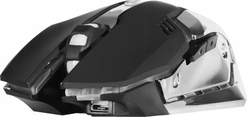 Myszka Gamingowa Mysz Dla Graczy Bezprzewodowa Led Rgb Defender Trigger