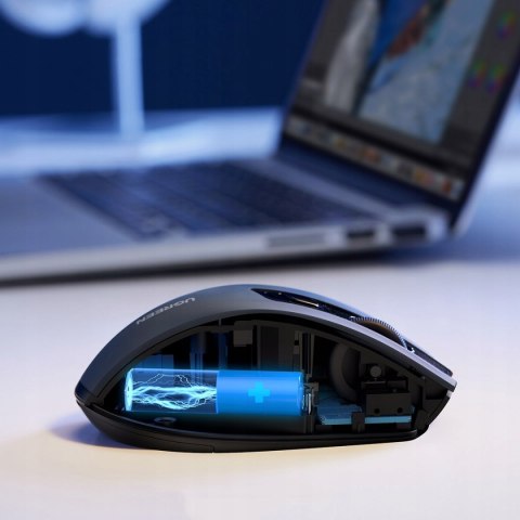 Ugreen Mysz Myszka Bezprzewodowa Optyczna Bluetooth 5.0 2.4 Ghz Dpi 4000