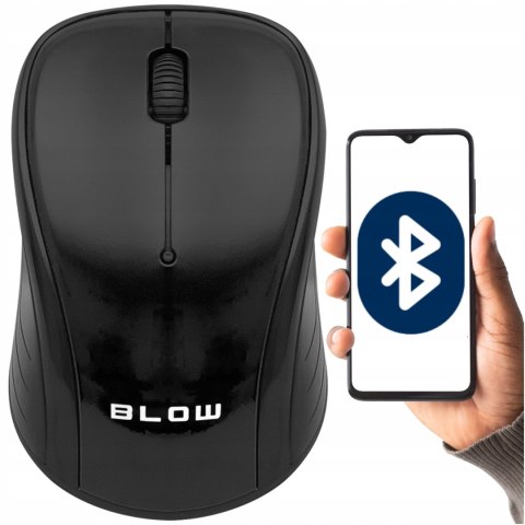 Bezprzewodowa Mysz Optyczna Bluetooth Blow Mbt-100, Lekka I Cicha