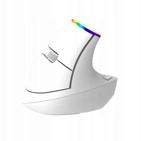 Bezprzewodowa Mysz Pionowa Delux M618c Ergonomiczna Myszka 2.4G Rgb 1600Dpi