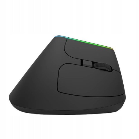 Bezprzewodowa Mysz Pionowa Delux M618db Bluetooth 2.4G 4000Dpi Rgb