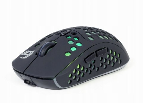 Bezprzewodowa Myszka Gamingowa Mysz Dla Graczy Akumulator Usb Podświetlenie