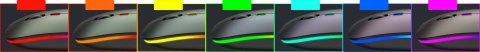 Cicha Bezprzewodowa Mysz Gamingowa Z Bluetooth I Rgb - Ergonomiczna