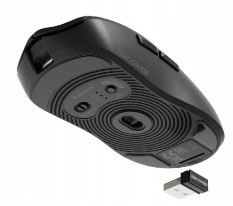 Mysz Gamingowa Genesis Zircon 500 Wireless Czarna Bezprzewodowa