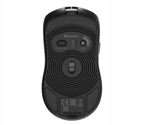 Mysz Gamingowa Genesis Zircon 500 Wireless Czarna Bezprzewodowa