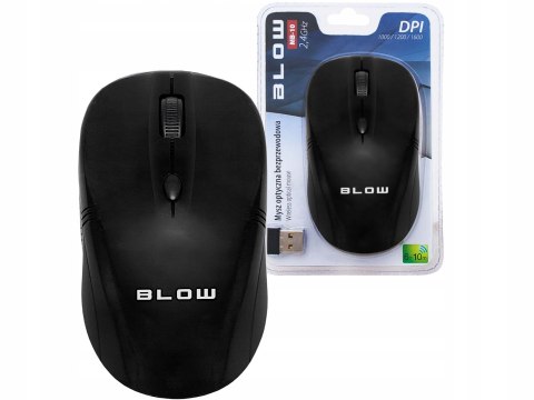 Mysz Komputerowa Bezprzewodowa Blow Usb 6 Przycisków Laptop Pc 2,4 Ghz