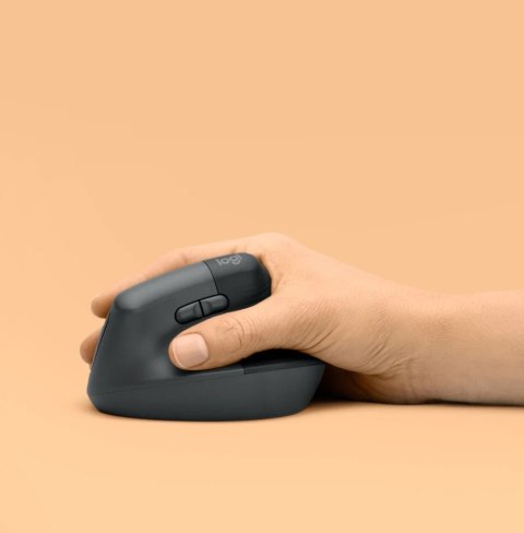 Mysz Logitech Lift Grafitowy Myszka Mocna Czarna Bluetooh Logitech