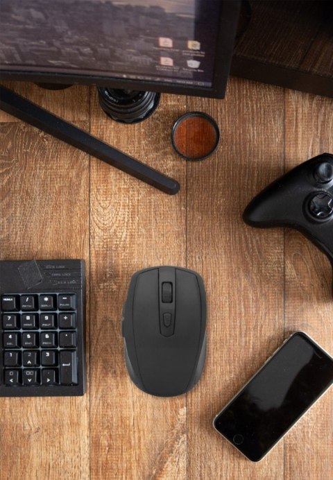 Mysz Myszka Gamingowa Bezprzewodowa Usb Do Laptopa Komputera Adapter Zestaw