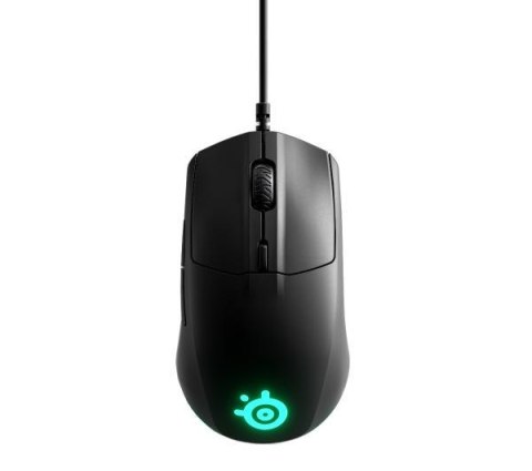 Mysz Steelseries Rival 3 Gaming Rgb Usb Przewodowa Mocna Czarna