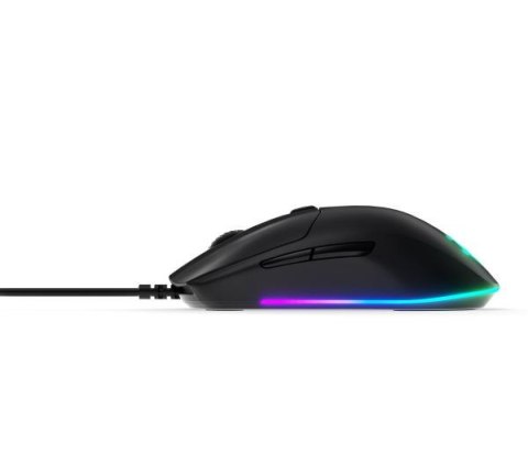 Mysz Steelseries Rival 3 Gaming Rgb Usb Przewodowa Mocna Czarna