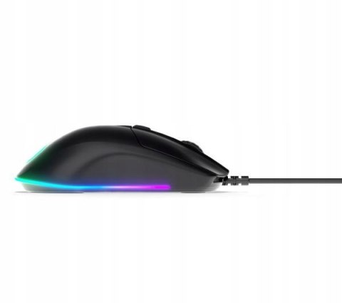 Mysz Steelseries Rival 3 Gaming Rgb Usb Przewodowa Mocna Czarna