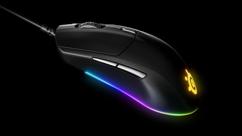 Mysz Steelseries Rival 3 Gaming Rgb Usb Przewodowa Mocna Czarna