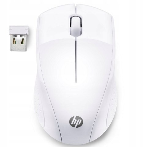Myszka Bezprzewodowa Hp 220, Żywotność Baterii Do 15 Msc Biała (7Kx12aa)