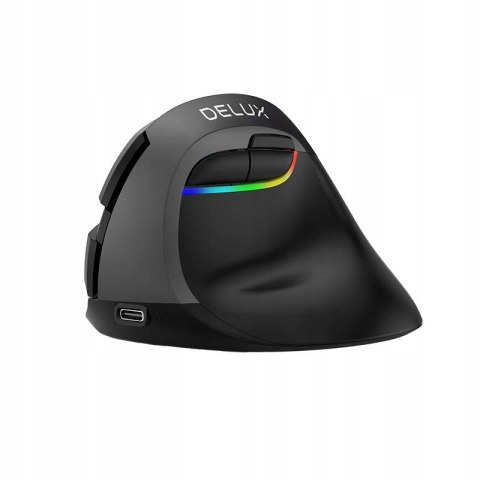 Myszka Bezprzewodowa Pionowa Delux M618mini Ergonomiczna Mysz Bt 2.4G