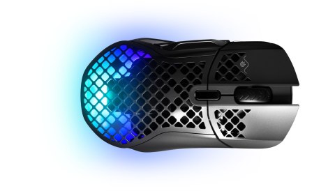 Myszka Bezprzewodowa Steelseries Aerox 5 Sensor Optyczny Mocna Czarna