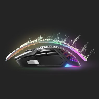 Myszka Bezprzewodowa Steelseries Aerox 5 Sensor Optyczny Mocna Czarna