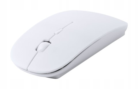 Myszka Mysz Optyczna Slim Bezprzewodowa Do Laptopa Mocna Biała Czarna