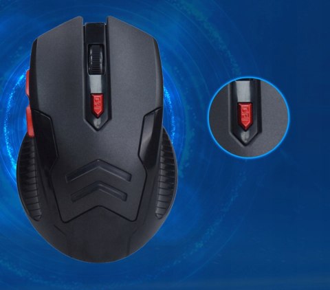 Wygodna Myszka Gamingowa Mysz Dla Graczy Biurowa Bezprzewodowa Optyczna Usb