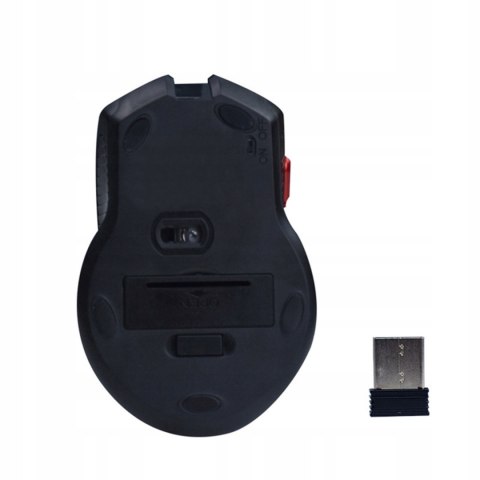 Wygodna Myszka Gamingowa Mysz Dla Graczy Biurowa Bezprzewodowa Optyczna Usb