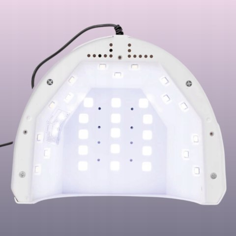 Inlaq Lampa Uv Led 48W Do Paznokci Żeli Hybryd, Sensor, Zdejmowana Podstawa