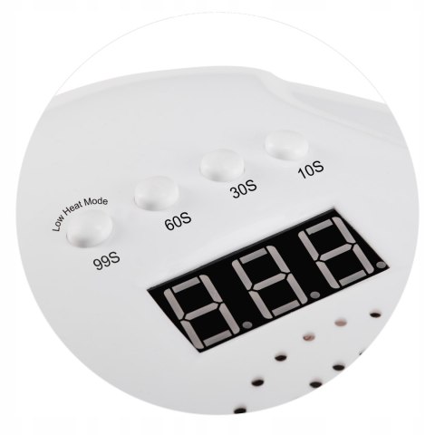 Inlaq Lampa Uv Led 48W Do Paznokci Żeli Hybryd, Sensor, Zdejmowana Podstawa