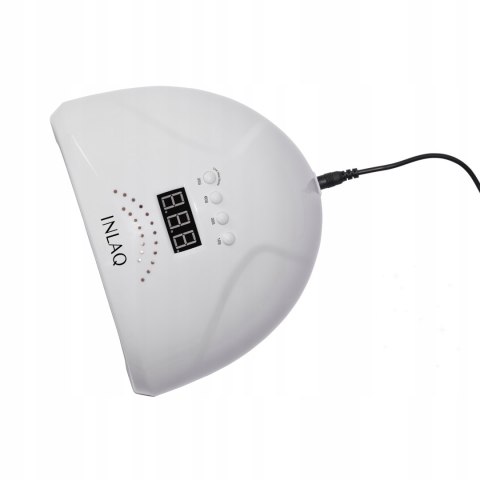 Inlaq Lampa Uv Led 48W Do Paznokci Żeli Hybryd, Sensor, Zdejmowana Podstawa