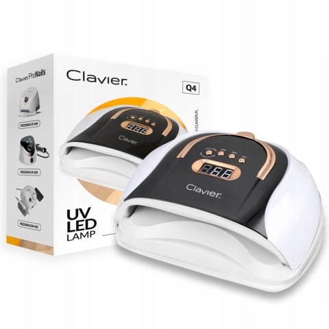Lampa Do Paznokci Dual Led Uv Manicure Hybrydy Żele Clavier Q4 256 W