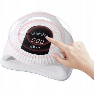 Lampa Do Paznokci Profesjonalna Manicure Sun Bm-8 Z Rączką Uv/Led 300W