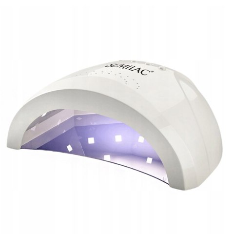 Lampa Do Paznokci Semilac Uv Led 24W/48 Dual Led Sensor Ruchu Długi Kabel