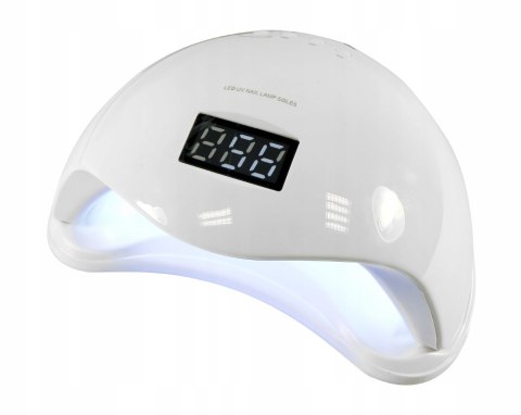 Lampa Do Paznokci Sole5 Uv Led 48W Hybrydy Żele Mocna Biała Do Manicure Hybryd I Żeli