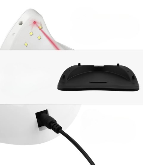 Lampa Do Paznokci Uv Led 180W Do Hybryd Żeli Mocna Hybrydy Sun X5 Max Lcd