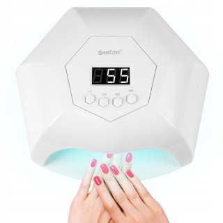 Lampa Do Paznokci Uv Led Manicure Żeli Hybryd Sensor 42 Diod 168W