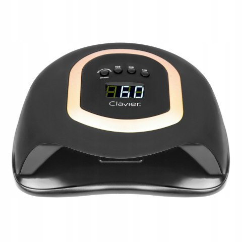 Lampa Do Paznokci Uv/Led 220W Manicure Pedicure Clavier Mocna Czarna