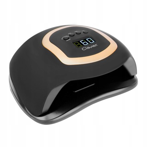 Lampa Do Paznokci Uv/Led 220W Manicure Pedicure Clavier Mocna Czarna